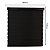 Persiana Double Vision Sunny 120larg x 160alt Total Black (com bandô) - Imagem 4