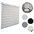 Persiana Double Vision Sunny 160larg x 220alt Linho Creme (com bandô) - Imagem 2