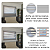Persiana Double Vision Sunny 180larg x 220alt Cinza (com bandô) - Imagem 3