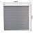 Persiana Double Vision Sunny 220larg x 220alt Cinza (com bandô) - Imagem 4