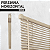 Persiana Horizontal PVC 25mm BLOCK 100larg x 160alt Bege - Imagem 5