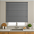 Persiana Horizontal PVC 25mm BLOCK 120larg x 160alt Cinza - Imagem 1