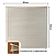 Persiana Horizontal PVC 25mm BLOCK 160larg x 160alt Branca - Imagem 3