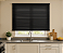 Persiana Horizontal PVC 25mm BLOCK 80larg x 160alt Preta - Imagem 1