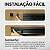 Persiana Horizontal PVC 25mm BLOCK 80larg x 160alt Preta - Imagem 4