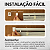 Persiana Horizontal PVC 25mm BLOCK 80larg x 220alt Branca - Imagem 4