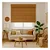 Persiana Romana Bambu Block 100larg x 160alt Natural - Imagem 1