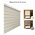 Persiana Zebra Prime 140larg x 160alt Mescla Bege - Imagem 4