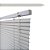 OUTLET Persiana PVC Trilho Metálico 140larg x 140alt Branca - Imagem 7