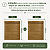Persiana Pronta Rolô Bambu 200larg x 230alt Natural (2 pçs) - Imagem 3