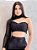 Conjunto Paetê Feminino – Saia e Cropped para Balada e Festa de Luxo - Imagem 2