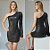 Vestido Corrente – Curto com Paetê, Tule e Franjas Metalizadas - Imagem 8