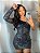 Vestido One Side Shine – Preto com Paetê e Manga Única Elegante - Imagem 4