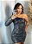 Vestido One Side Shine – Preto com Paetê e Manga Única Elegante - Imagem 5