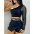 Cropped Shine One Sleeve – Paetê com Manga Única e Bojo Embutido - Imagem 3