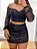 Conjunto Manga Tule - Cropped e Saia - Imagem 3