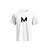 Camiseta Basic Essentials Menalmei Branca - Imagem 1