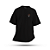 Camiseta Oversized Burning Bush Menalmei Preta - Imagem 1