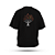 Camiseta Oversized Burning Bush Menalmei Preta - Imagem 4