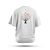 Camiseta Oversized Burning Bush Menalmei Branca - Imagem 4