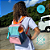 Mochila em couro ecológico Colorida Sea Turtle Surf Wear em Peruíbe. - Imagem 2