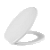 Assento sanitário oval branco - Astra - Imagem 2