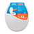 Assento sanitário oval branco - Astra - Imagem 1