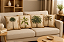 Kit 4 Almofadas Cheias Decorativas Veludo 45x45 Tropical - Imagem 2
