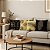 Kit 4 Almofadas Cheias Decorativas 45x45 Veludo Estilo Elegance Dourado & Preto - Imagem 1