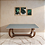 Mesa de Centro Para Sala Escritório Retangular GrandeTampo de Vidro Laca Off-White Moderna - Imagem 3