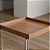 Mesa Lateral de Apoio Para Sala Sofá Estrutura Metálica Decoração Praticidade e Elegância - Imagem 7