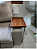 Mesa Lateral de Apoio Para Sala Sofá Estrutura Metálica Decoração Praticidade e Elegância - Imagem 5