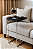 Mesa Lateral de Apoio Para Sala Sofá Estrutura Metálica Decoração Praticidade e Elegância - Imagem 1
