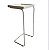 Mesa Lateral de Apoio Para Sala Sofá Estrutura Metálica Decoração Praticidade e Elegância - Imagem 4