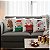 Kit 4 Almofadas Cheias Sofá Natalina Decorativo 45x45 Personagens Veludo Premium - Imagem 4