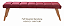 Puff Recamier Barcelona 140cm Peseira de Cama Suede Marsala – Decora Casa - Imagem 1