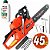 Moto Serra Vulcan Trent VSL450 á Gasolina 2T 45CC 2,30HP Ponta Rolante de 16'' + Óleo Castrol Stihl - Imagem 1