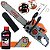 Moto Serra Motosserra á Gasolina Vulcan VS-620 2T 62cc 4HP Com 20 Polegadas Ponta Rolante Robusta e Estrutura Resistente + óleo toyama 2 tempos FG50 500ML - Imagem 1