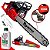 Moto Serra Motosserra á Gasolina Toyama TCS58F-G2 TCS58FG2 2T 55cc 3,2HP Leve e de Alto Desempenho + óleo stihl 2T Motor Serra Ideal Para Carpintaria Profissional - Imagem 1