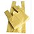 Sacola plástica Amarela 40X50  - Pacote 5KG - Imagem 1