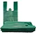 Sacola verde 45X50  - Pacote  5KG - Imagem 2