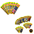 Kit 200 Unidades Little Trees Cheirinho P/ Carro Aromas Sortidos - Imagem 1