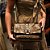 Bolsa Python Alça Corrente Fecho Bronze - Imagem 2