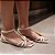 Sandália Mini Anabela Off White - Imagem 1