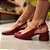 Sapato Lezard Bordo - Imagem 1