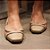Sapato Sling Back com Tela - Imagem 1