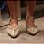 Sapato Tresse Bico Fino Off White - Imagem 2