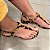 Sandália Flat Pelo Onça - Imagem 1