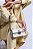 Bolsa Python Alça Corrente Off White - Imagem 3