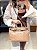 Bolsa Tressê Dupla Alça Mocha Mousse - Imagem 2